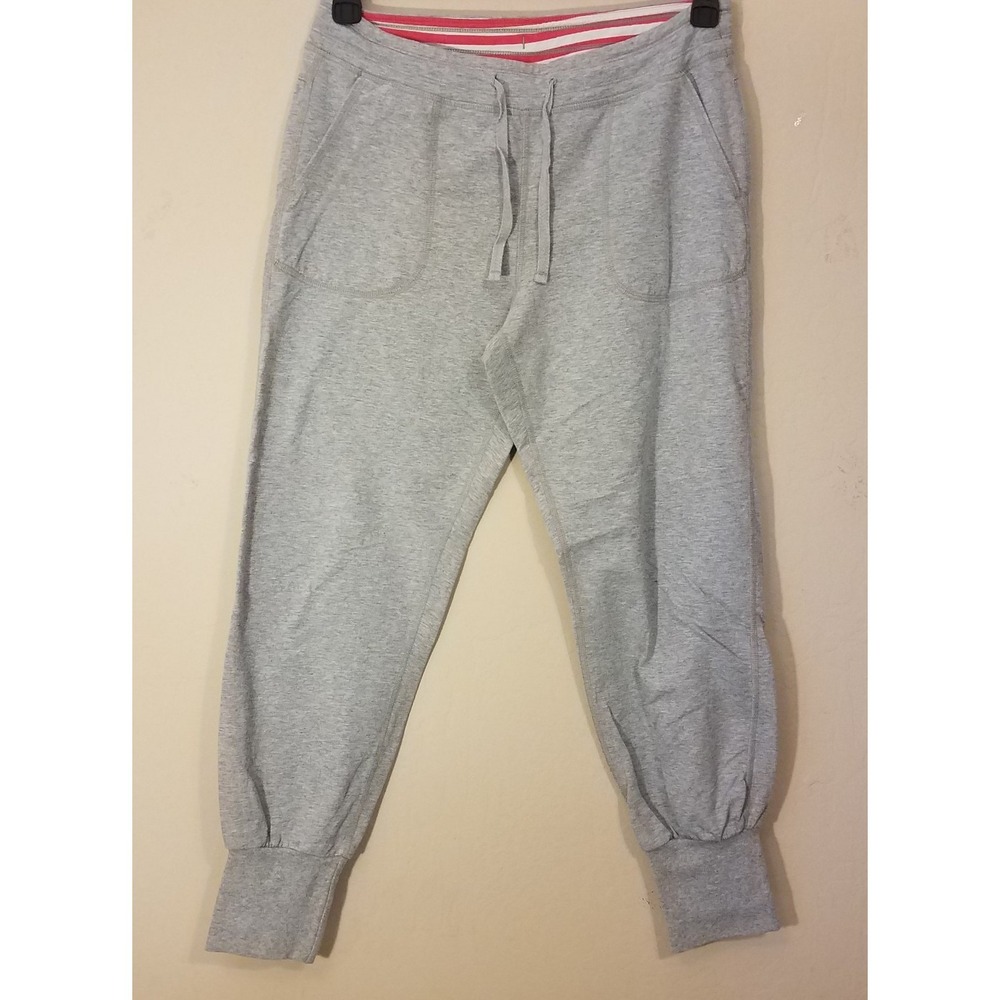 Patagonia Ahnya Jogger‎ Pants Women Small S Gray Organic Cotton Blend Sweatpants